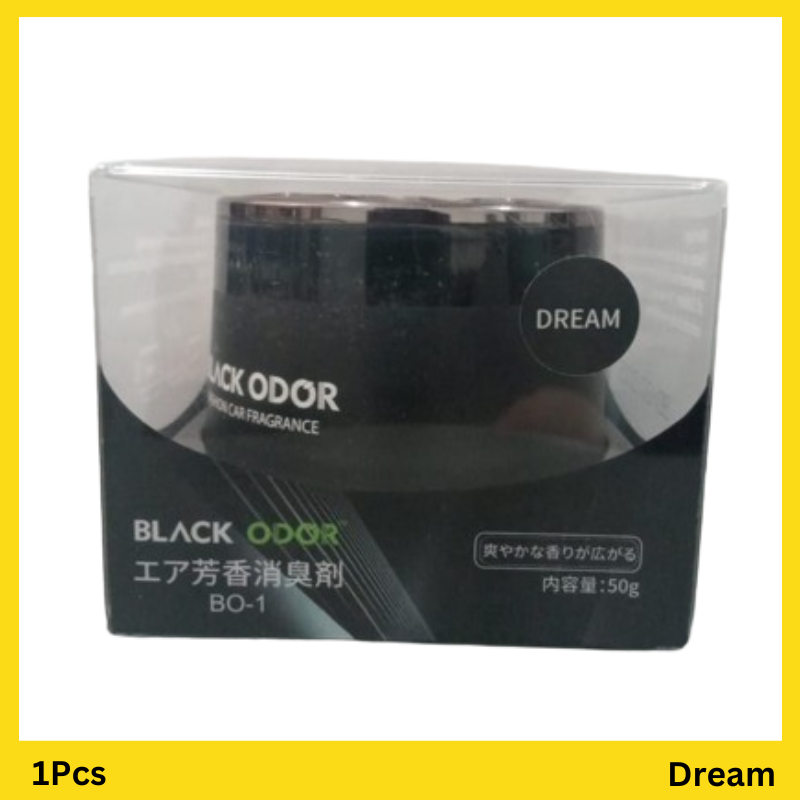 Black Odor - Air Freshener and Fragrance - Long-Lasting Scent - 50g