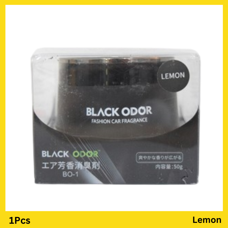 Black Odor - Air Freshener and Fragrance - Long-Lasting Scent - 50g