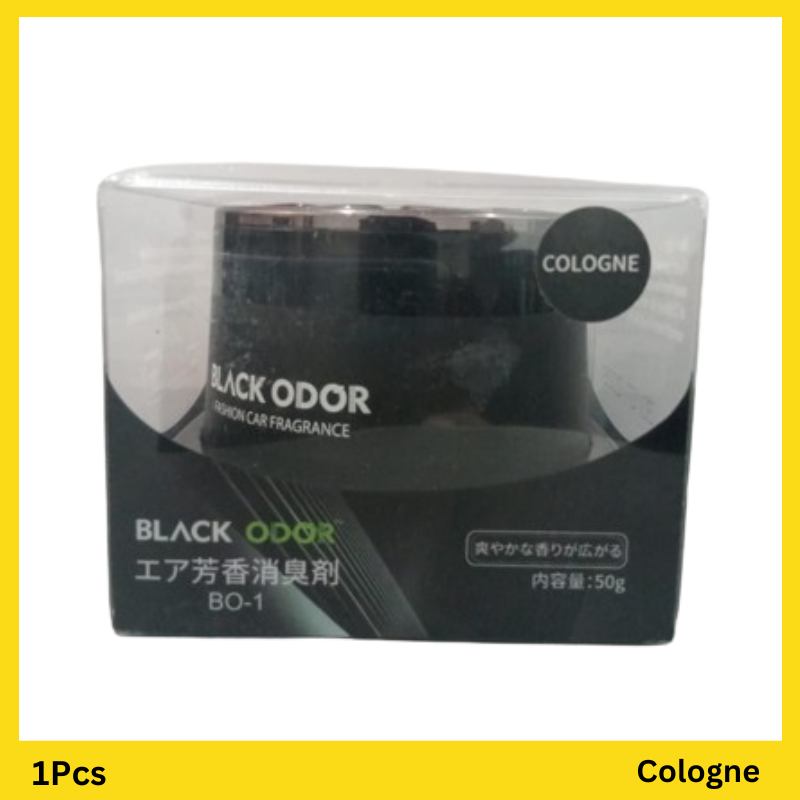 Black Odor - Air Freshener and Fragrance - Long-Lasting Scent - 50g