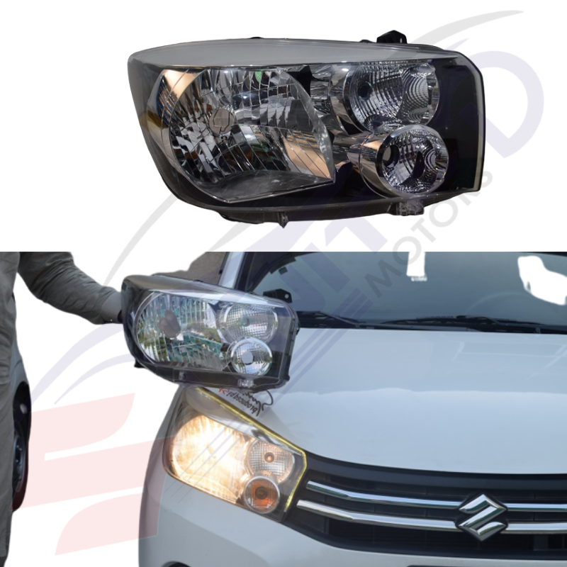 Suzuki Genuine Right-Side Headlight for New Cultus - Enhanced Nighttime Visibility and Fog Protection - Prioritize Safety with Integrated Fog Lights.
