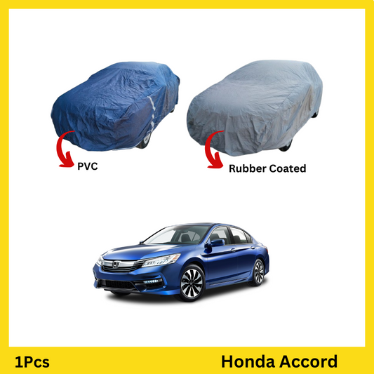 Honda Accord top cover, featuring waterproof and dustproof protection made from premium PVC and rubber materials.