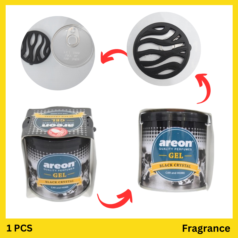 Car Care - Areon Quality Perfume Gel - Fragrance For Car, Home, and Office