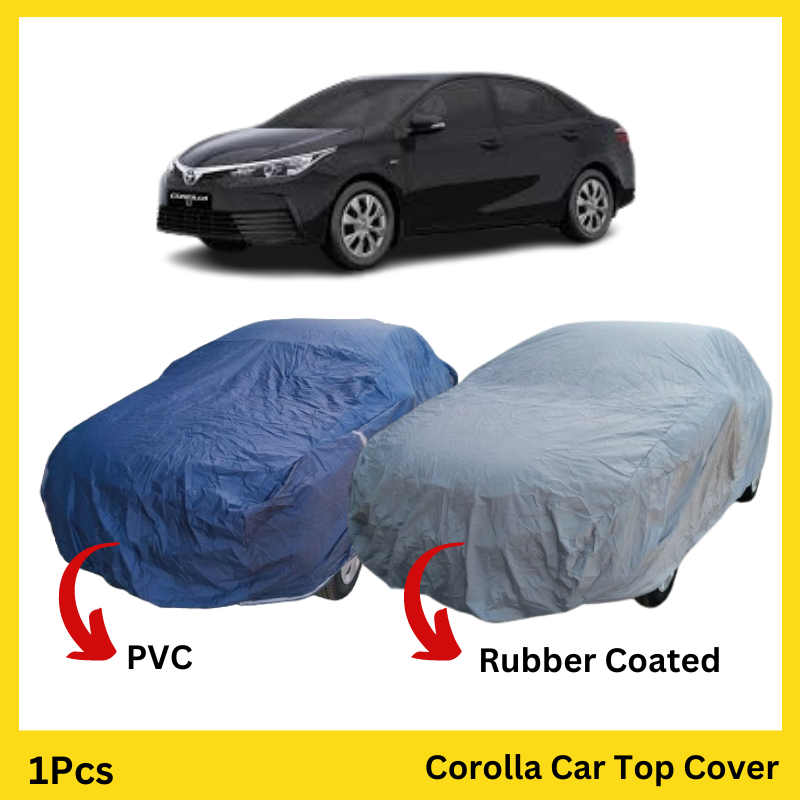 Toyota - Car Cover - Top Cover for Corolla - Waterproof & Dustproof-PVC & Rubber Coated
