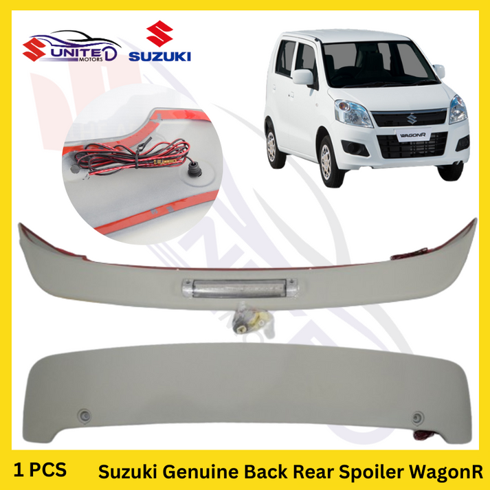 Pak Suzuki - Genuine Rear Spoiler for WagonR – Stone Technologies