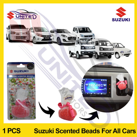 Suzuki Genuine Scented Beads - Rose & Strawberry Fragrance - Refresh Your Car's Ambience with Enchanting Scents.