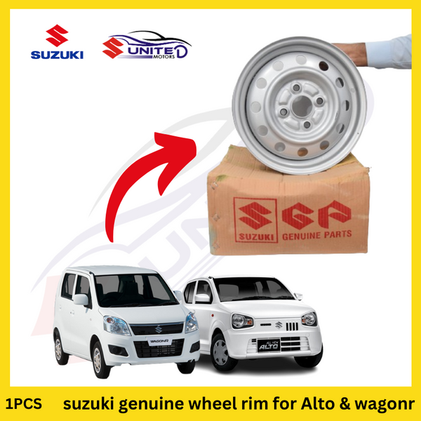 Suzuki - Wheels & Rims - Genuine Wheel Rim for Alto & WagonR โ Stone ...