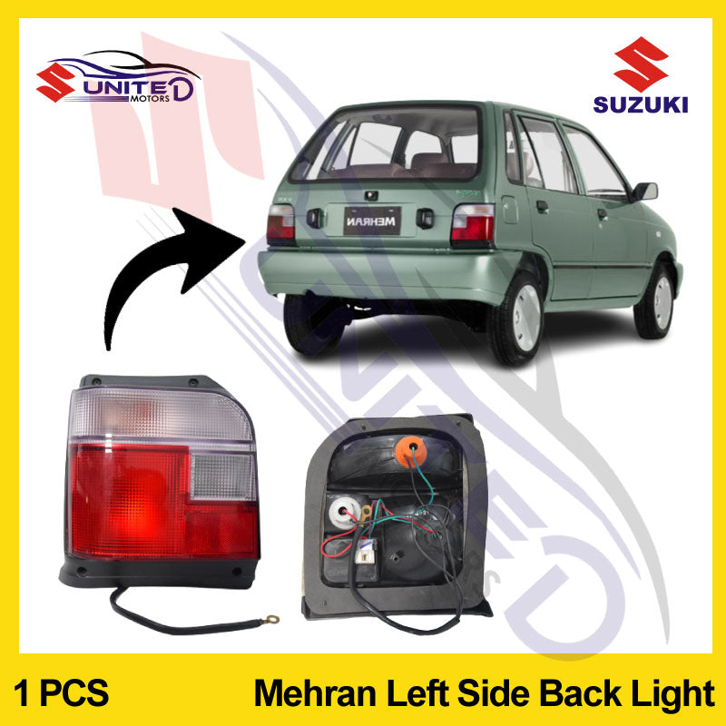 Mehran Exp Suzuki Genuine Left-Side Rear Lamp for Mehran - Versatile Signal and S ...