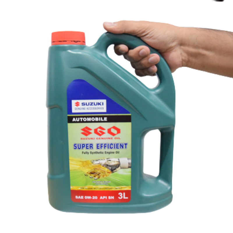 Suzuki Genuine Super Efficient Engine Oil 0W20-SN - Fully-Synthetic Formula for Ultimate Performance - Available in 3L, 3.1L, and 4L